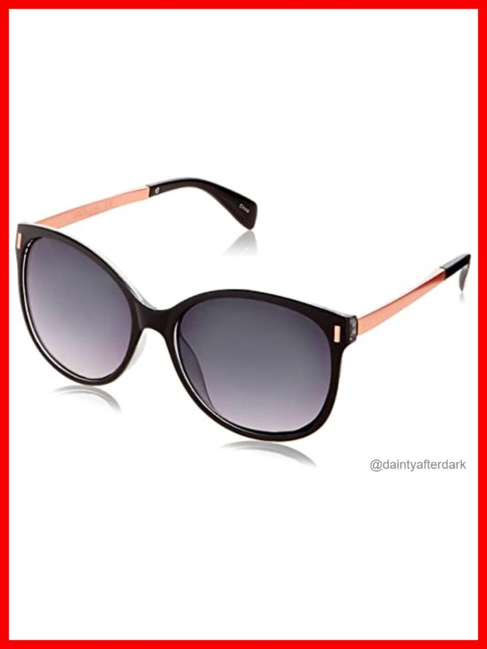 TAHARI Women's Cat Eye Sunglasses 100% UV Protection